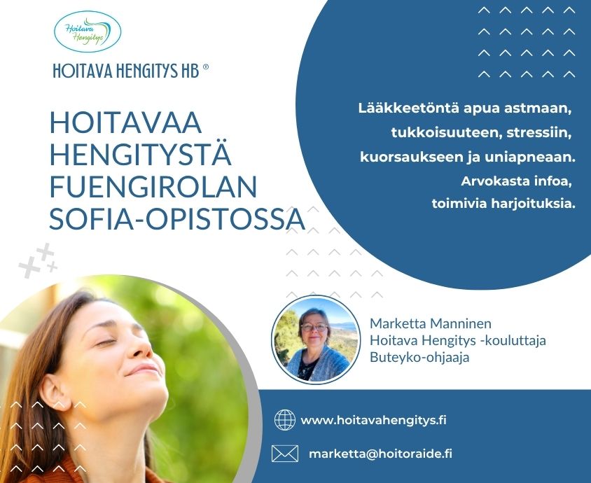 Maksuton Hoitava Hengitys -luento Fuengirolassa