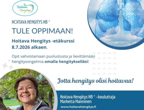 Hoitava Hengitys -etäkurssi 8.7. alkaen